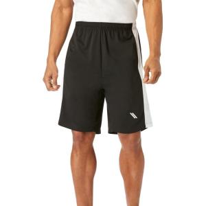 imageKingSize Mens Big ampamp Tall Power ShortsBlack White