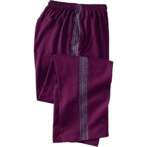 imageKingSize Mens Big ampamp Tall Snow Lodge SweatpantsDark Burgundy 0485