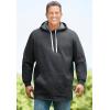 imageKingSize Mens Big ampamp Tall Fleece LongerLength Pullover HoodieBlack