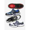 imageKingSize Mens NoTie SneakersNavy White 0010
