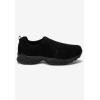 imageKingSize Mens Wide Width Suede SlipOn ShoesBlack 0320