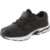 imageKingSize Mens NoTie SneakersJet Black Grey 0158