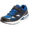 imageKingSize Mens NoTie SneakersJet Black Royal Blue 0492