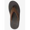 imageKingSize Mens Island Flip FlopsBlack 0479