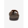 imageKingSize Mens Island Flip FlopsBrown 0477