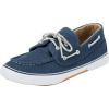 imageKingSize Mens Canvas Boat ShoeStonewash Denim 0097