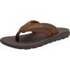 imageKingSize Mens Island Flip FlopsBrown 0477