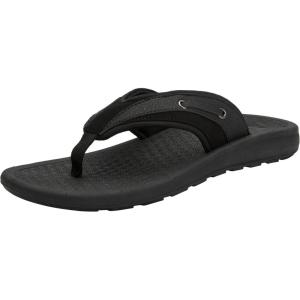 imageKingSize Mens Island Flip FlopsBlack 0479