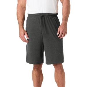 imageKingSize Mens Big ampamp Tall Lightweight Jersey Pajama ShortsHeather Charcoal