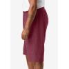 imageKingSize Mens Big ampamp Tall Lightweight Extra Long Jersey ShortsHeather Deep Burgundy
