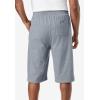 imageKingSize Mens Big ampamp Tall Lightweight Extra Long Jersey ShortsHeather Gunmetal
