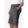 imageKingSize Mens Big ampamp Tall Lightweight Extra Long Jersey ShortsHeather Slate