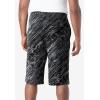 imageKingSize Mens Big ampamp Tall Lightweight Extra Long Jersey ShortsRigid Camo