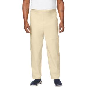 imageKingSize Mens Big ampamp Tall Quick Drying JoggerHeather Fawn