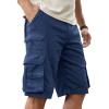 imageBoulder Creek by Kingsize Mens Big ampamp Tall Ranger Stacked Cargo 12 Pocket ShortNavy