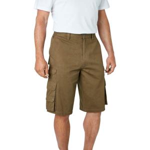imageBoulder Creek by Kingsize Mens Big ampamp Tall Ranger Stacked Cargo 12 Pocket ShortCedar Brown
