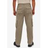 imageBoulder Creek by Kingsize Mens Big ampamp Tall Ranger SideElastic Stacked Cargo Pocket PantsBlack