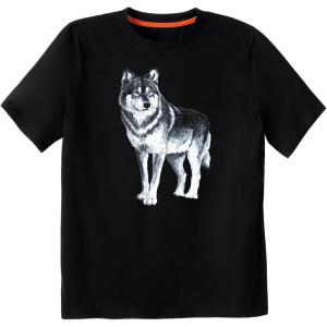 imageBoulder Creek by Kingsize Mens Big ampamp Tall Nature Graphic TeeNight Wolf