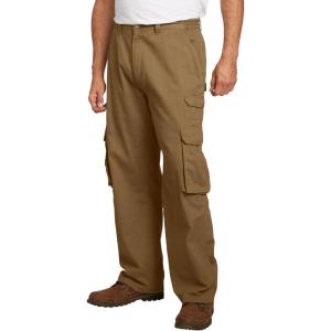 imageBoulder Creek by Kingsize Mens Big ampamp Tall Ranger SideElastic Stacked Cargo Pocket PantsBoulder Brown