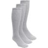 imageKingSize Mens Diabetic OverTheCalf Extra Wide Socks 3PackHeather Grey