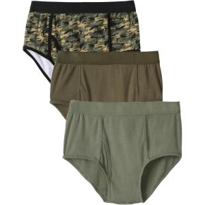 imageKingSize Mens Big ampamp Tall Classic Cotton Briefs 3PackHunter Camo Pack