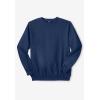 imageKingSize Mens Big ampamp Tall Fleece Crewneck SweatshirtBlackberry
