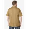 imageKingSize Mens Big ampamp Tall Heavyweight Jersey Polo ShirtHeather Moss