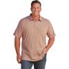 imageKingSize Mens Big ampamp Tall Heavyweight Jersey Polo ShirtBright Orange Leaf