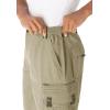 imageBoulder Creek by Kingsize Mens Big ampamp Tall Ripstop Cargo ShortsDark Khaki 0245
