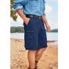 imageBoulder Creek by Kingsize Mens Big ampamp Tall Ripstop Cargo ShortsDark Khaki 0245