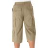 imageKingSize Mens Big ampamp Tall 17quot Side Elastic Cargo ShortsOlive Camo