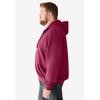imageKingSize Mens Big ampamp Tall Fleece Zipfront Hoodie JacketEspresso