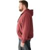 imageKingSize Mens Big ampamp Tall Fleece Zipfront Hoodie JacketHeather Grey