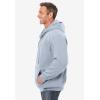 imageKingSize Mens Big ampamp Tall Fleece Zipfront Hoodie JacketRoyal Blue