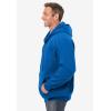 imageKingSize Mens Big ampamp Tall Fleece Zipfront Hoodie JacketRoyal Blue