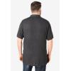 imageKingSize Mens Big ampamp Tall LongerLength ShrinkLess Piqu Polo ShirtCamouflage