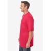 imageKingSize Mens Big ampamp Tall Tall The UltraLight Comfort TeeElectric Pink