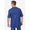 imageKingSize Mens Big ampamp Tall Tall The UltraLight Comfort TeeHeather Navy