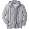 imageKingSize Mens Big ampamp Tall Fleece Zipfront Hoodie JacketHeather Grey
