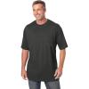 imageKingSize Mens Big ampamp Tall Tall The UltraLight Comfort TeeHeather Charcoal
