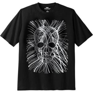imageKingSize Mens Big ampamp Tall Easy Style Graphic TeeSkull
