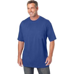imageKingSize Mens Big ampamp Tall Tall The UltraLight Comfort TeeHeather Navy
