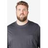 imageBoulder Creek by Kingsize Mens Big ampamp Tall Heavyweight Pocket Crewneck TShirtBright Moss