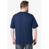 imageBoulder Creek by Kingsize Mens Big ampamp Tall Heavyweight Pocket VNeck TeeDark Khaki