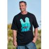 imageBoulder Creek by Kingsize Mens Big ampamp Tall Nature Graphic TeeNight Mountain