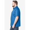 imageKingSize Mens Big ampamp Tall ShortSleeve Pocket Sport ShirtClassic Cornflower