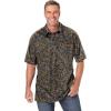 imageKingSize Mens Big ampamp Tall Lightweight Jersey PoloNovelty Leaf