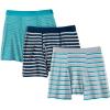 imageKingSize Mens Big ampamp Tall Cotton MidLength Briefs 3PackLight Teal Assorted Pack