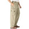 imageBoulder Creek by Kingsize Mens Big ampamp Tall Expedition Ripstop Cargo PantsNavy