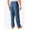 imageKingSize Mens Big ampamp Tall Knockarounds FullElastic Waist PantsStonewash